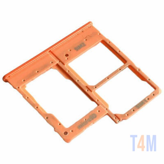 Bandeja de SIM Samsung Galaxy A20E/A202 Naranja